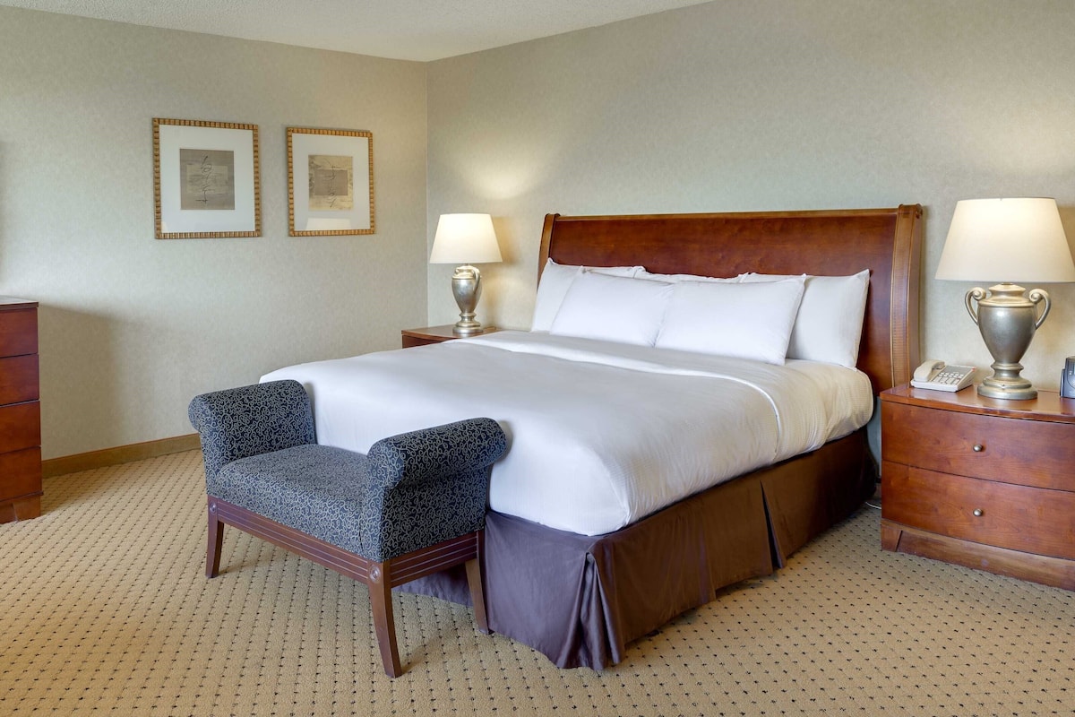 Junior Suite, 1 King Bed | Premium bedding, pillowtop beds, in-room safe, desk