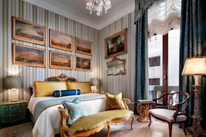 Grand Suite, 1 Bedroom, Non Smoking, Canal View | Frette Italian sheets, premium bedding, minibar, in-room safe