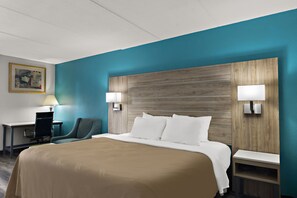 Rom – standard, 1 kingsize-seng, ikke-røyk | Safe på rommet, strykejern/-brett og ekstrasenger (mot et tillegg)