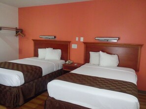 Deluxe Room, 2 Double Beds, Non Smoking, Refrigerator & Microwave