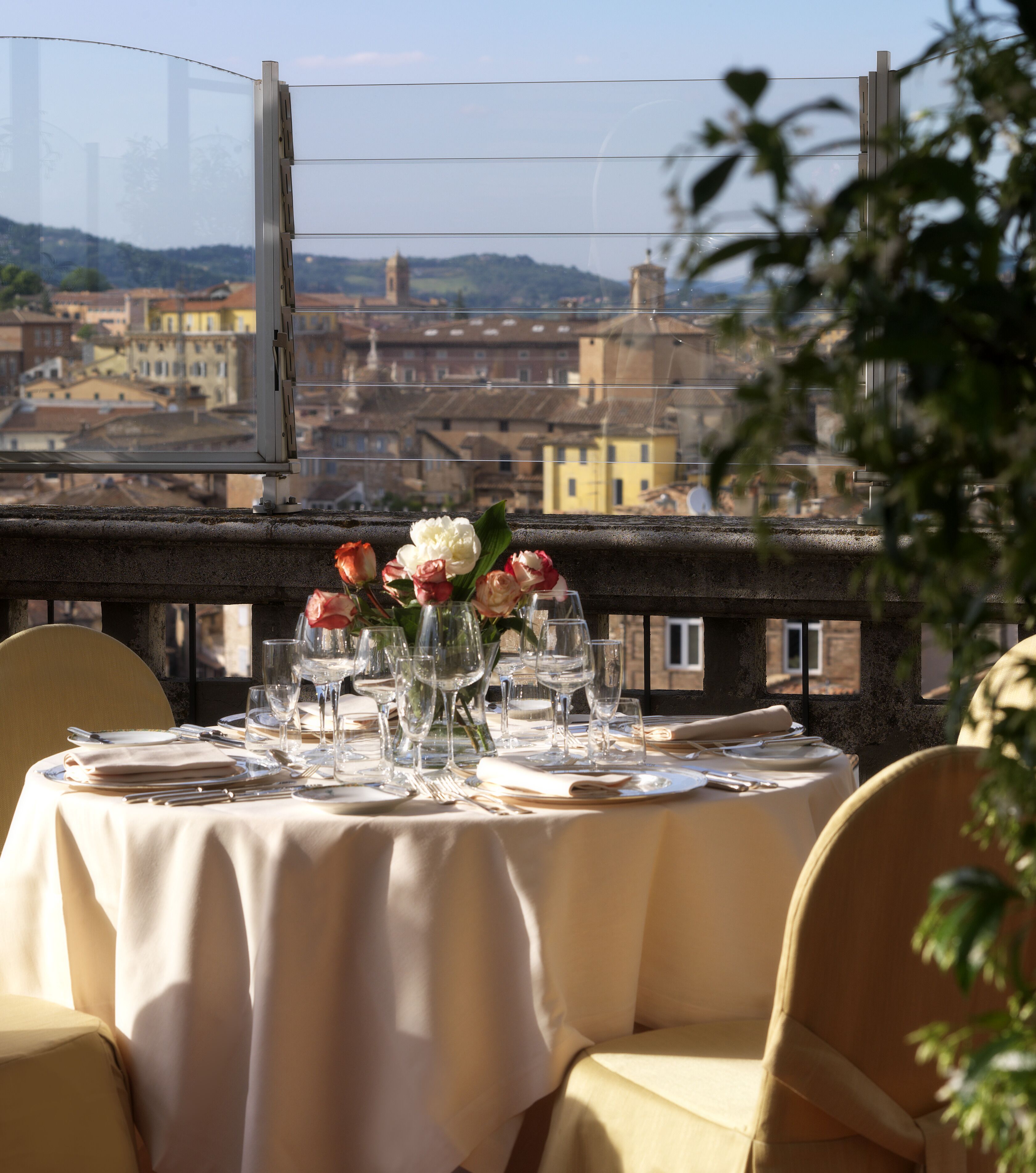 Terrasse sur le toit