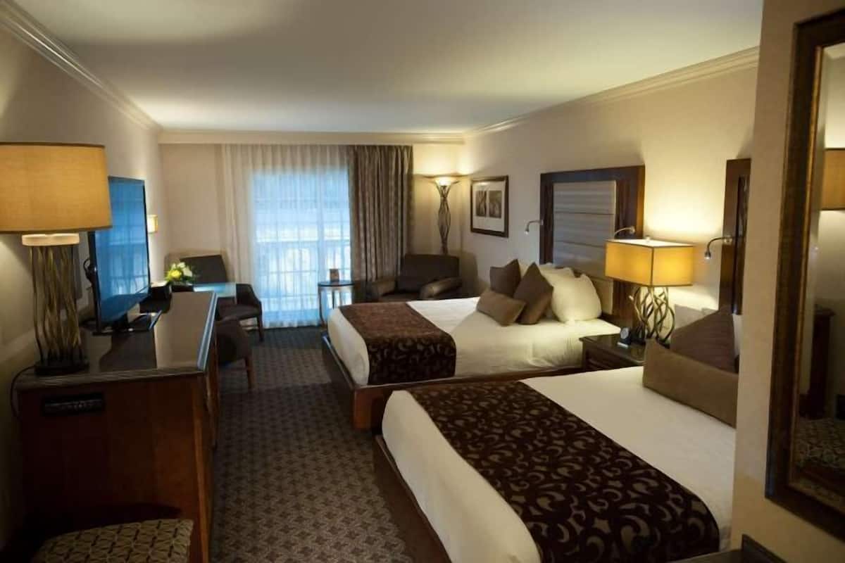 In-room safe, desk, blackout curtains, iron/ironing board