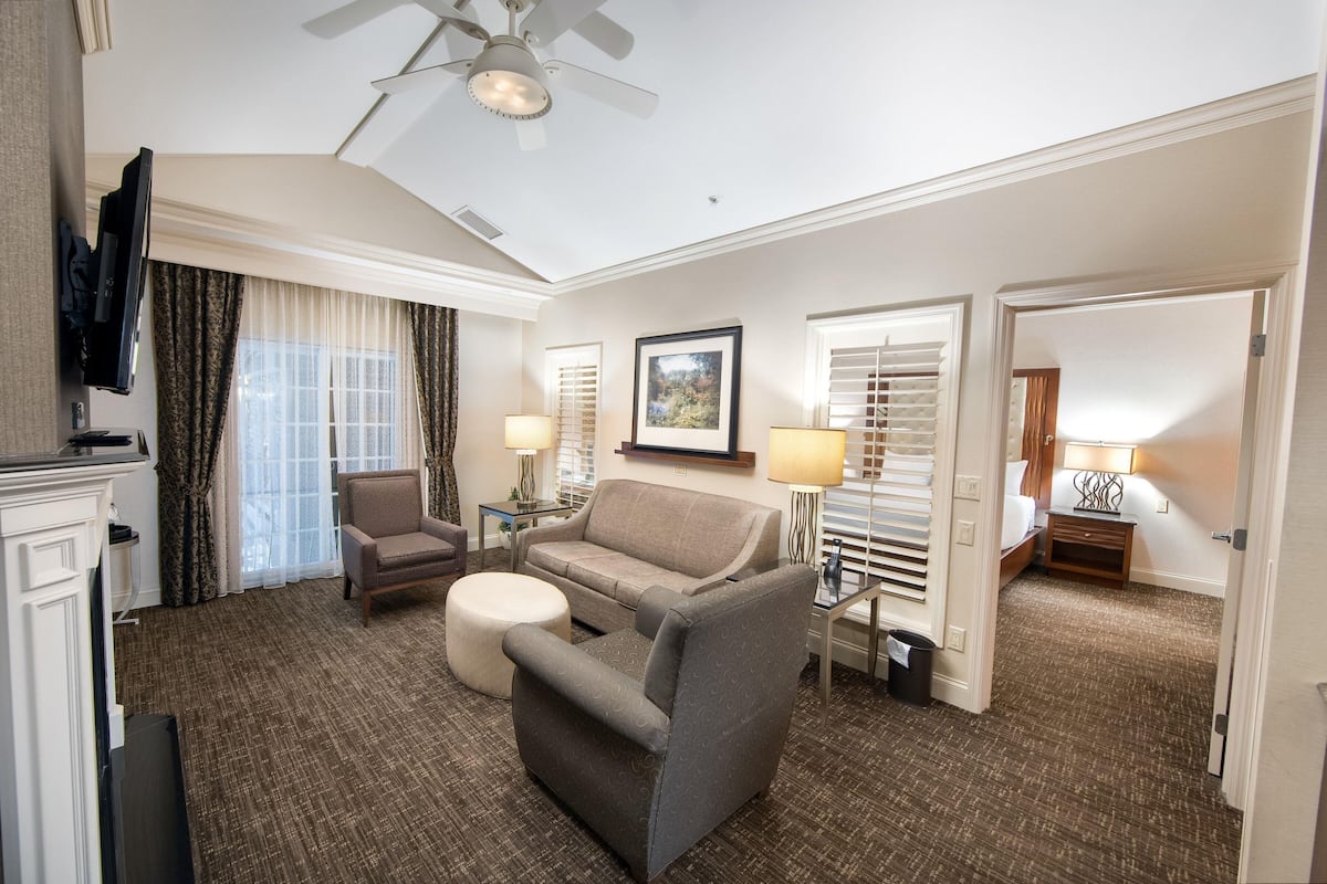 Suite, 1 King Bed, Non Smoking, Refrigerator & Microwave (with Sofabed) | In-room safe, desk, laptop workspace, blackout curtains