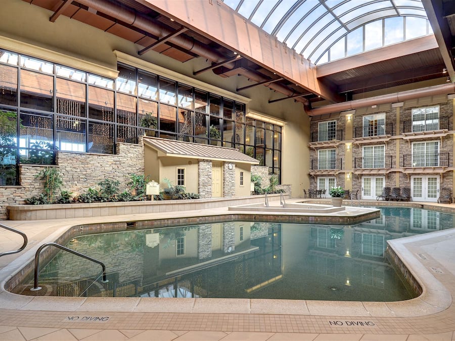 Indoor pool, seasonal outdoor pool, cabanas (surcharge), pool umbrellas