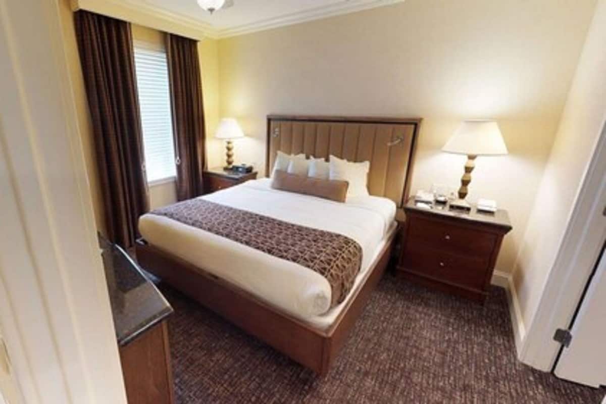 In-room safe, desk, blackout drapes, iron/ironing board
