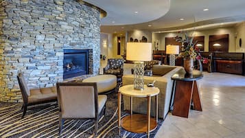 Sala de estar en el lobby