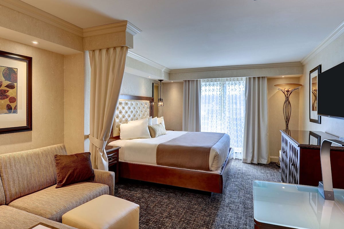 In-room safe, desk, blackout drapes, iron/ironing board