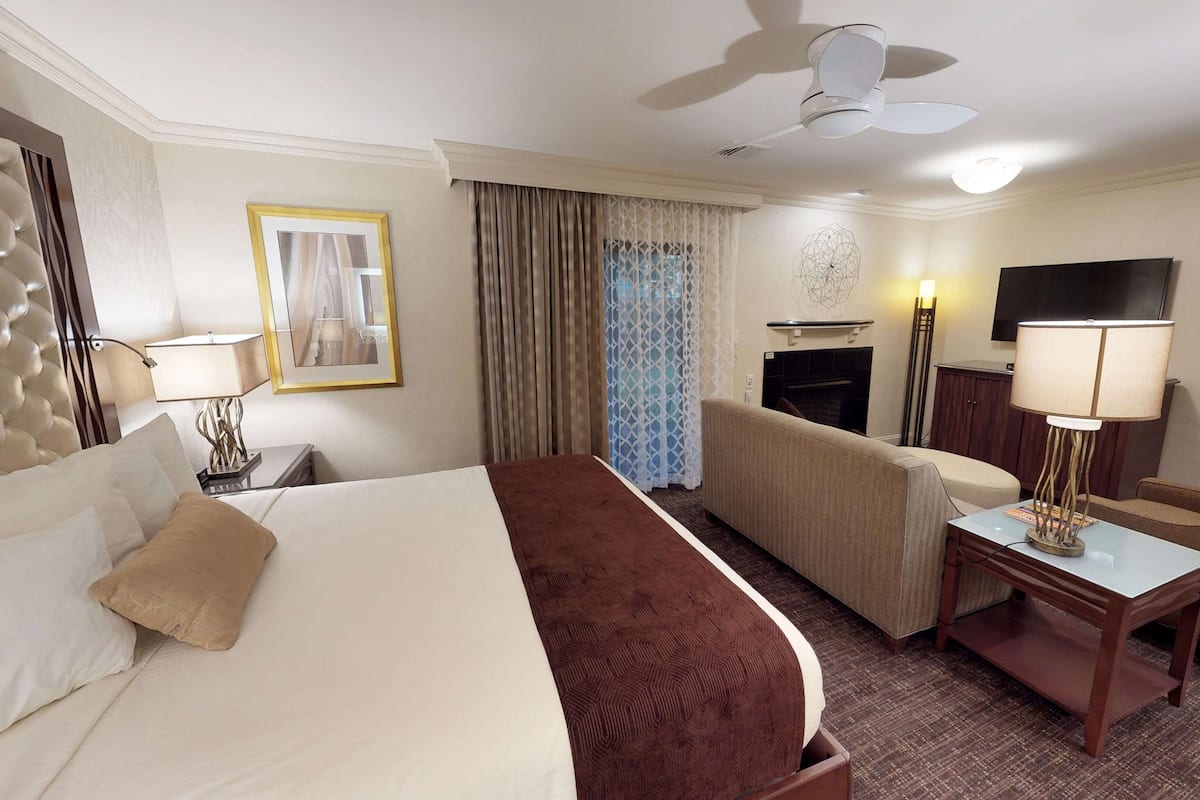 In-room safe, desk, blackout drapes, iron/ironing board