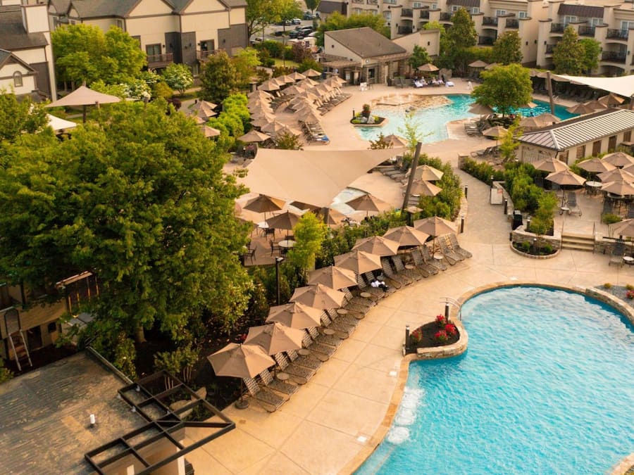 Indoor pool, seasonal outdoor pool, cabanas (surcharge), pool umbrellas