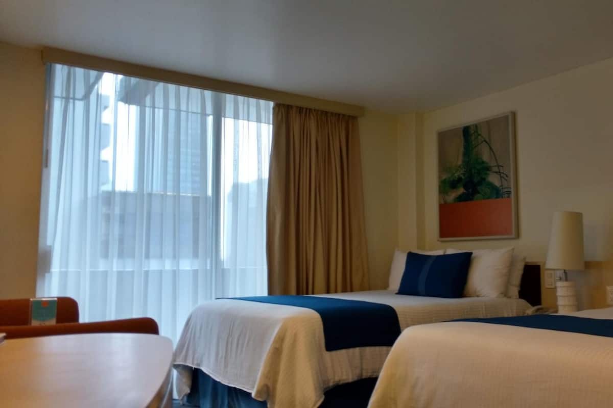 In-room safe, individually decorated, blackout curtains
