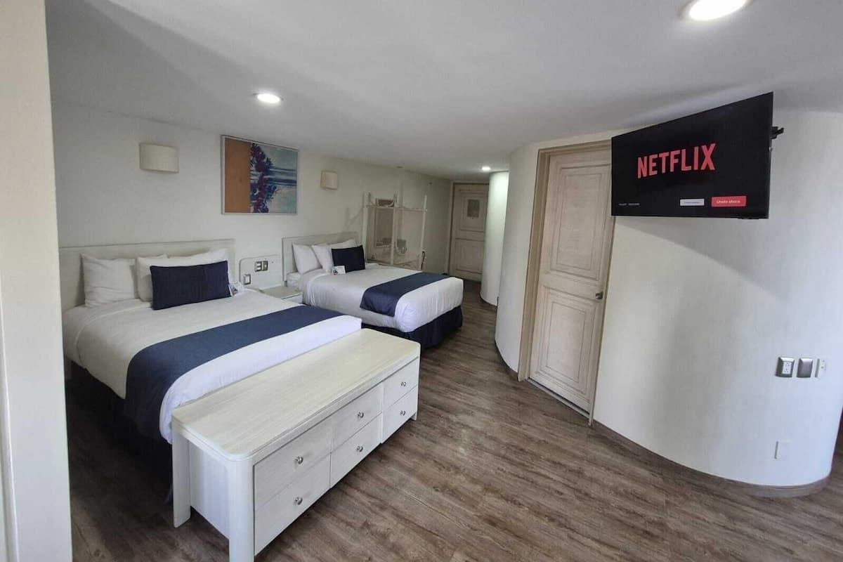 In-room safe, blackout drapes, iron/ironing board