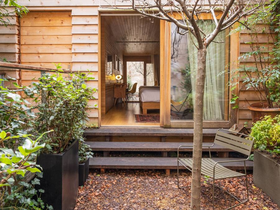 The Shack | Premium bedding, in-room safe, desk, blackout drapes