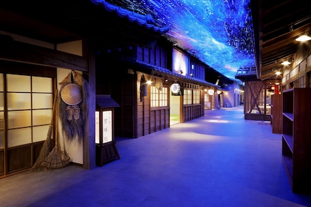 Fontes termais. International Resort Hotel Yurakujo