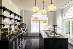 Daily buffet breakfast (EUR 13 per person)