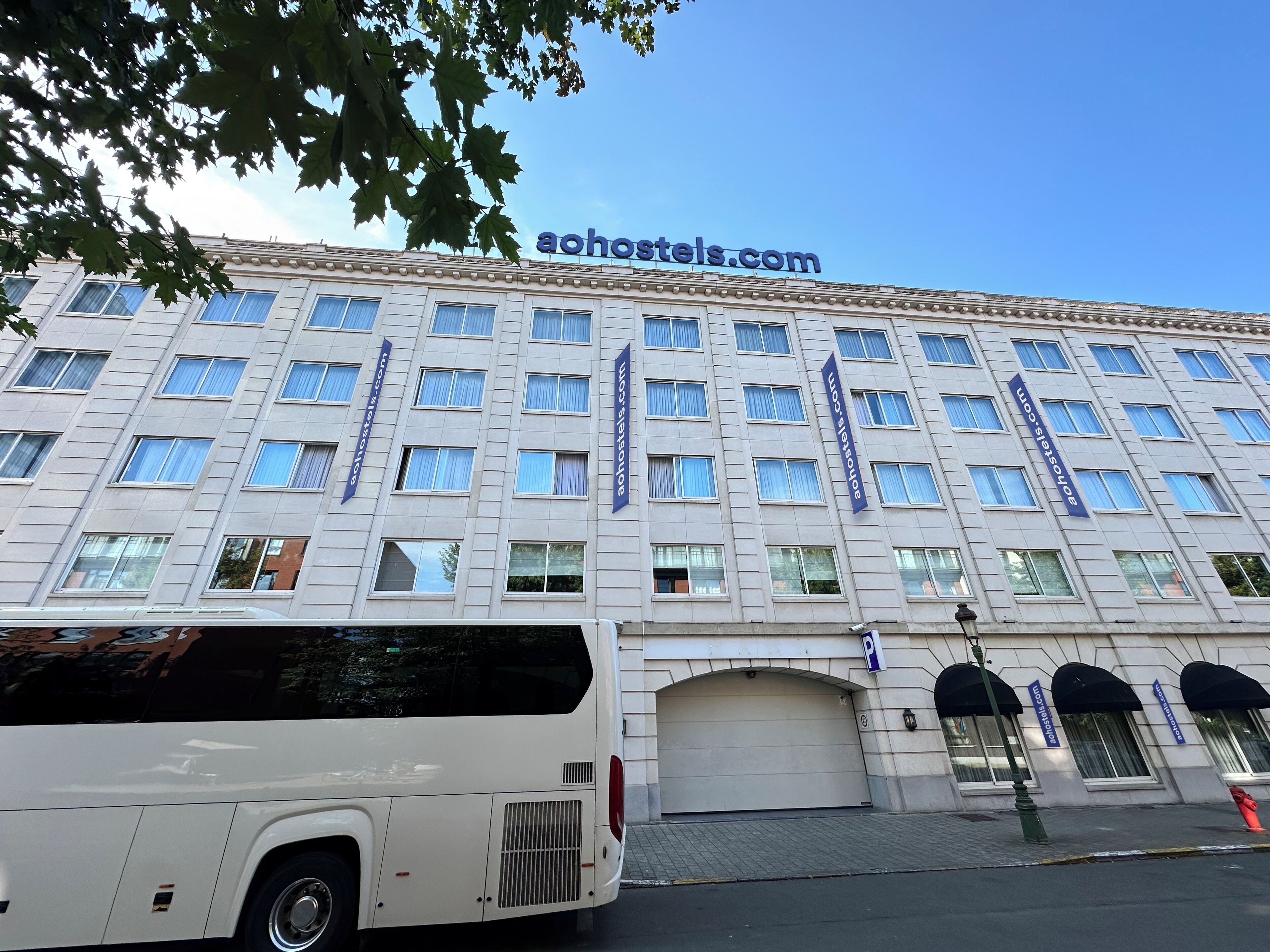 Façade de l’hébergement