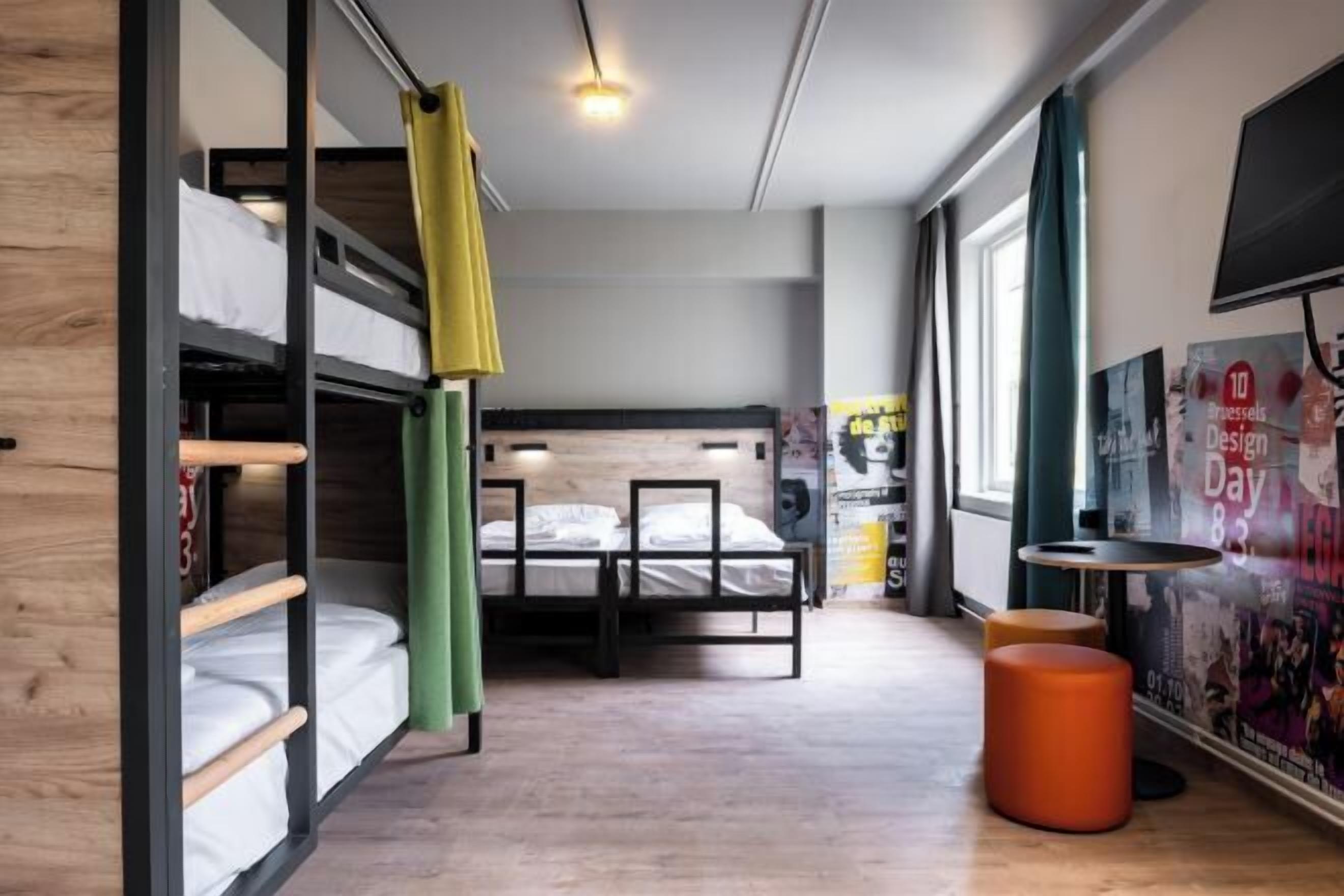 Individually furnished, desk, laptop workspace, blackout drapes