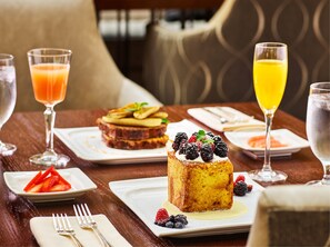 Daily buffet breakfast (USD 49 per person)