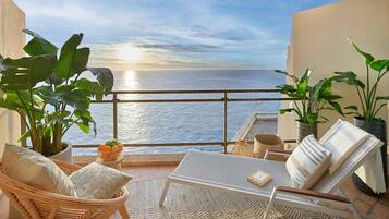 Luxe beddengoed, een minibar, een kluis op de kamer