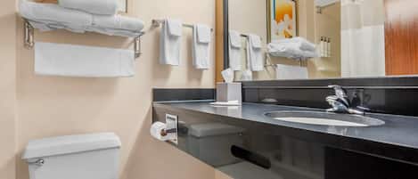 Standard Room, 1 King Bed, Non Smoking | Desk, iron/ironing board, free cribs/infant beds, free WiFi