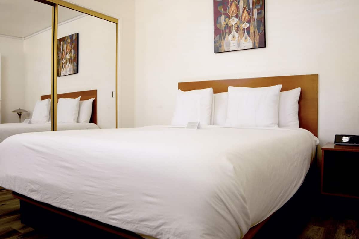 premium bedding, down duvets, pillow-top beds, in-room safe