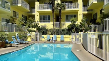 Udendørs pool, opvarmet pool