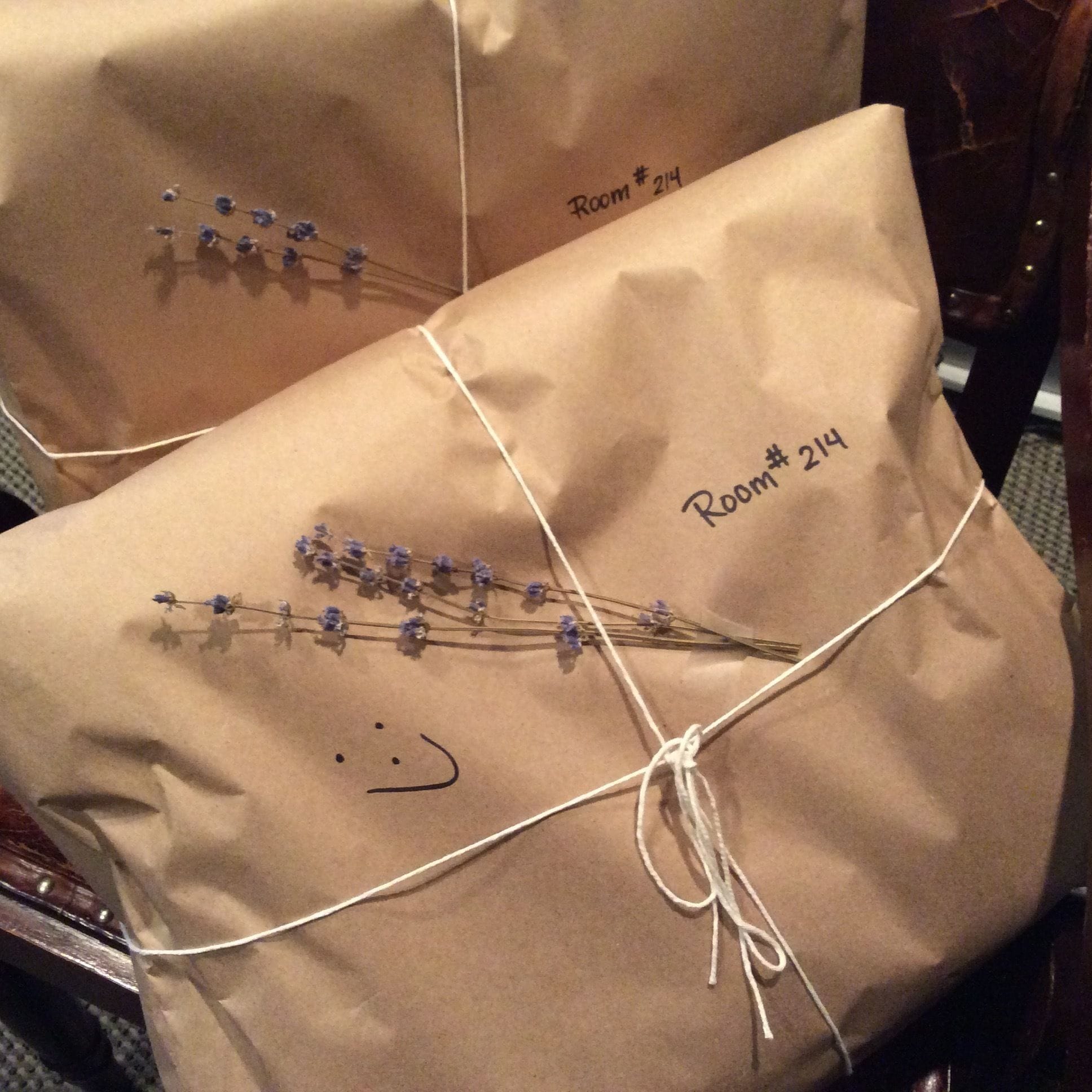 combined shower/bathtub, designer toiletries, hair dryer, bathrobes