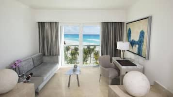 Junior-suite - 1 kingsize-seng - havudsigt | Udsigt fra værelset