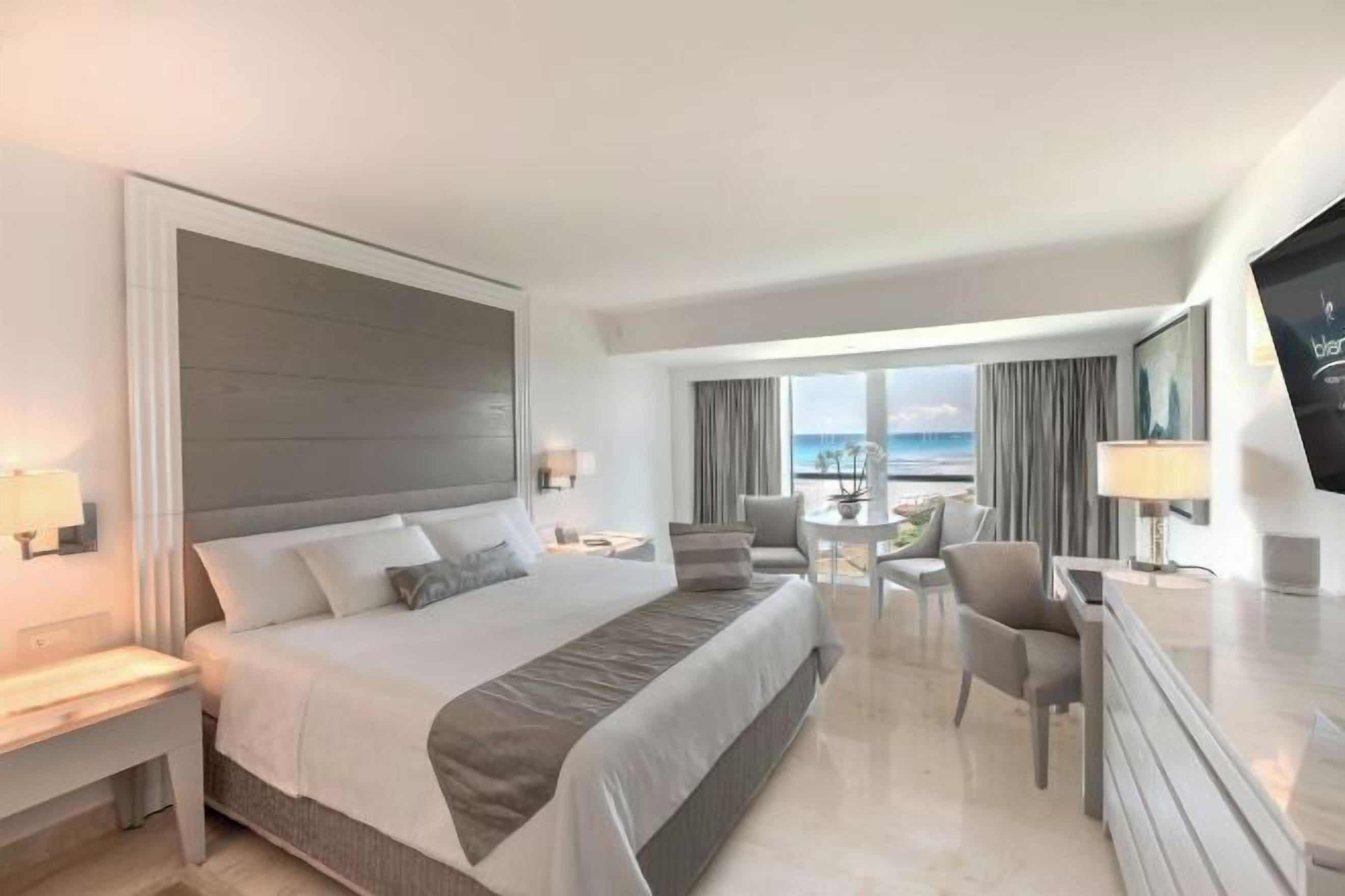 Premium bedding, down comforters, Tempur-Pedic beds, free minibar