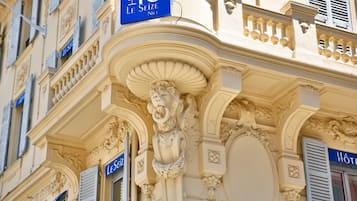 Façade de l’hébergement