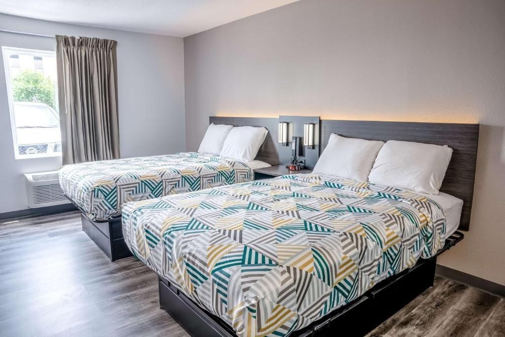 Standard Room, 2 Double Beds, Non Smoking, Kitchen