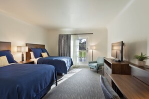 Deluxe Room, 2 Double Beds | Pillow-top beds, in-room safe, individually decorated