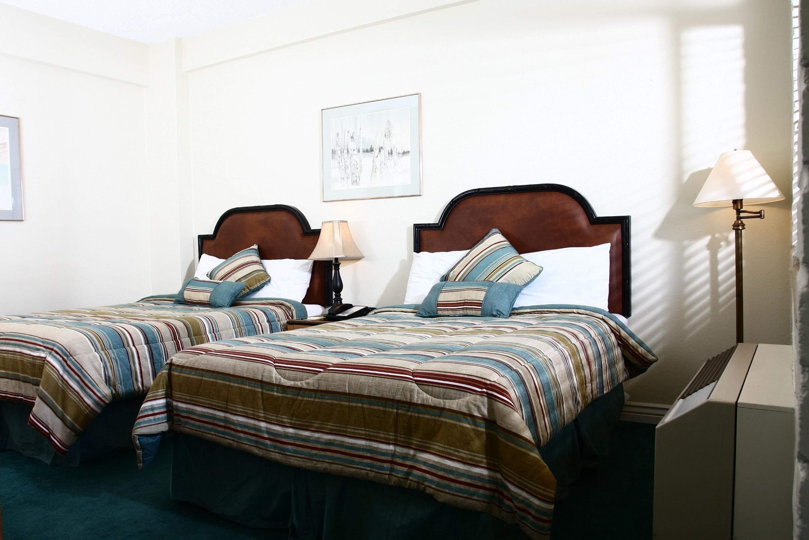 hypo-allergenic bedding, blackout curtains, iron/ironing board