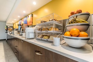 Free daily full breakfast