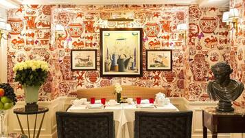 Daily buffet breakfast (EUR 22 per person)