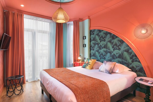 Premium bedding, minibar, in-room safe, soundproofing