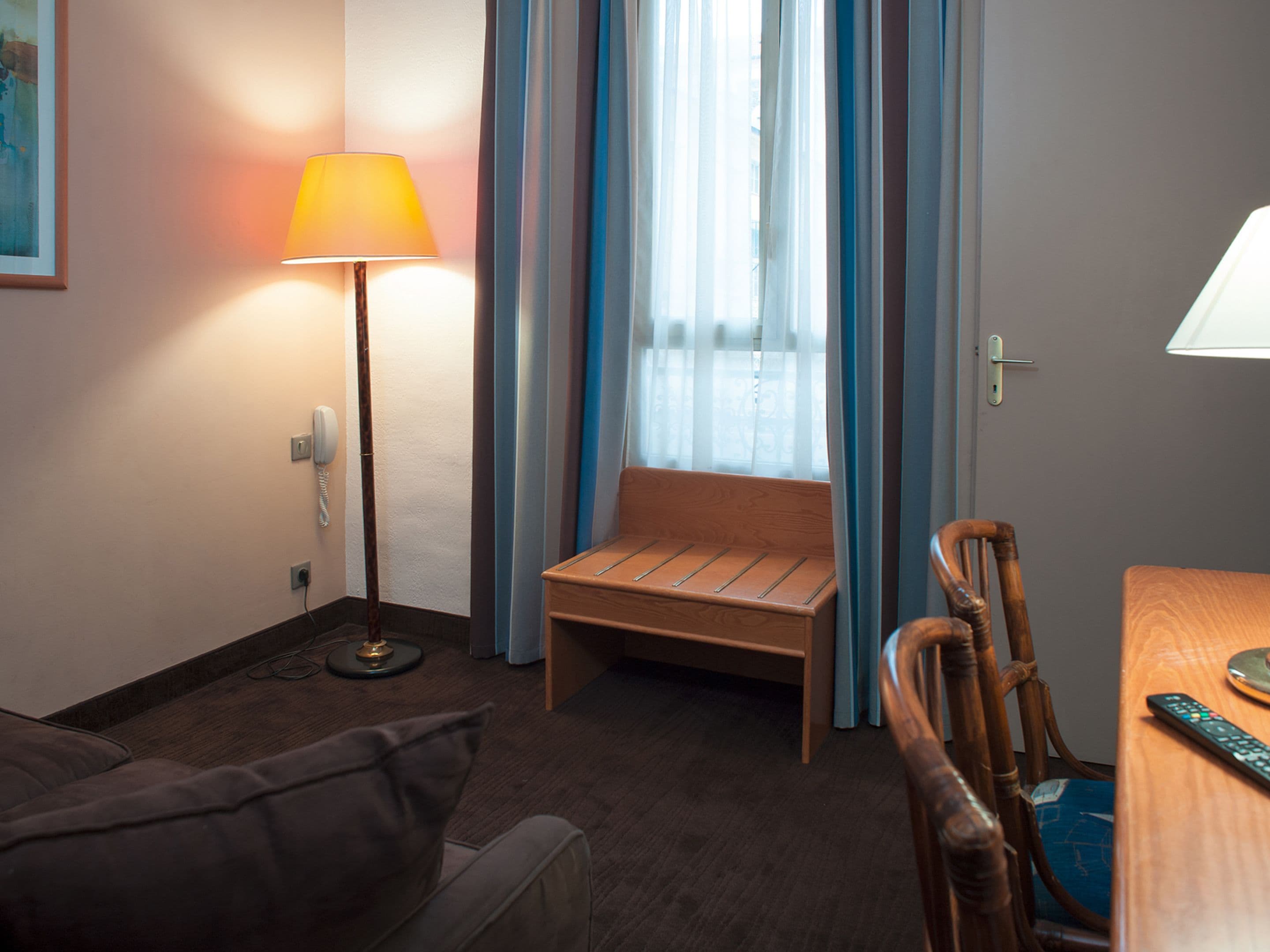 premium bedding, in-room safe, desk, blackout curtains