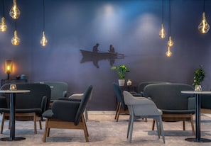Sittområde i lobbyn