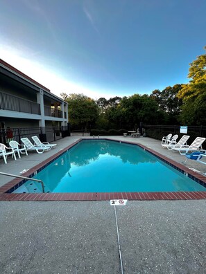 Seasonal outdoor pool