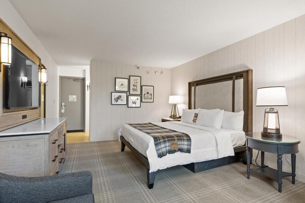 Premium bedding, in-room safe, desk, blackout curtains