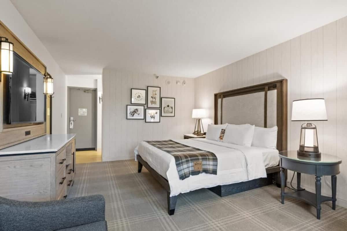 Premium bedding, in-room safe, desk, blackout curtains