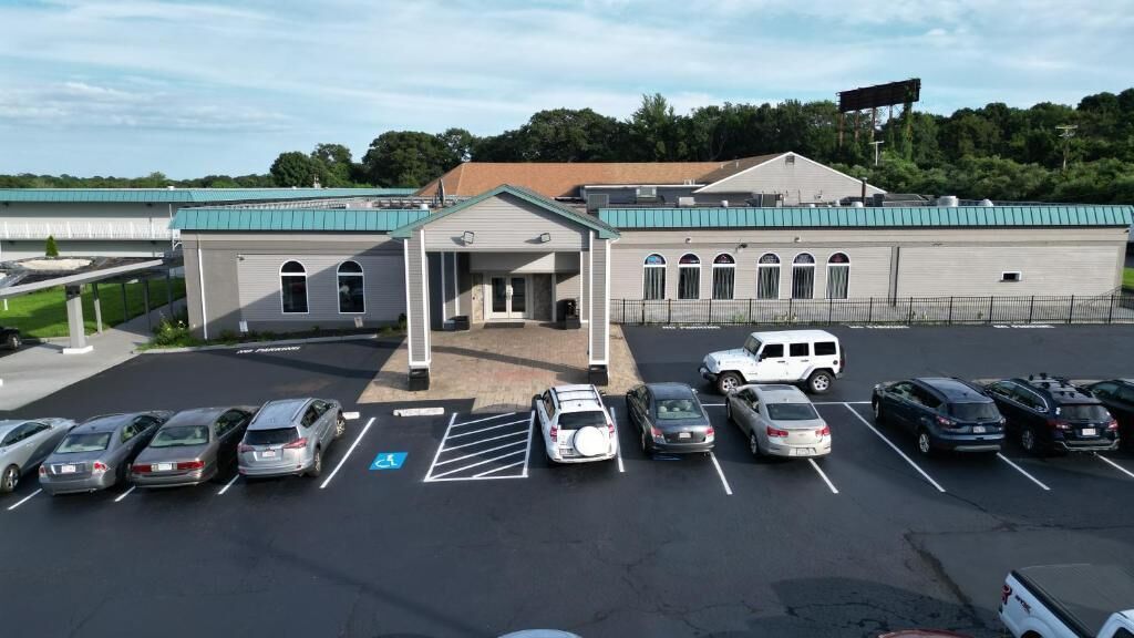 Façade de l’hébergement