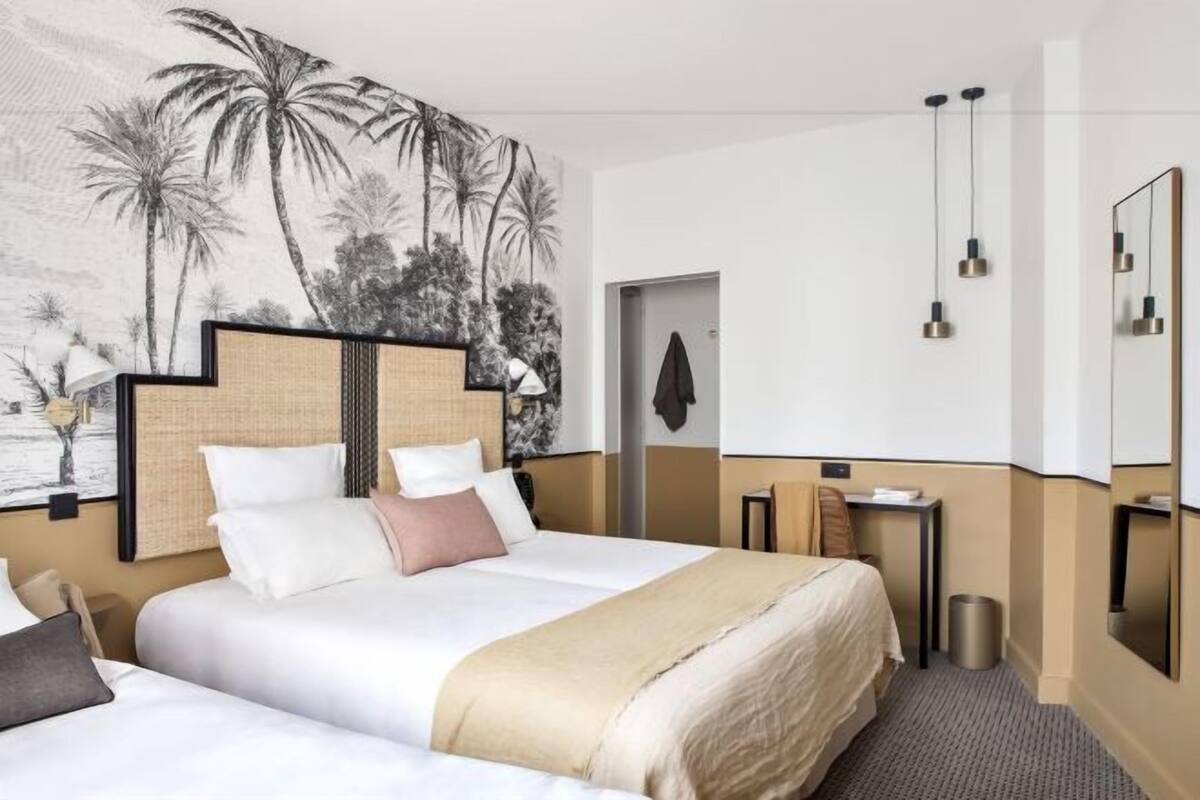 Premium bedding, pillowtop beds, in-room safe, desk