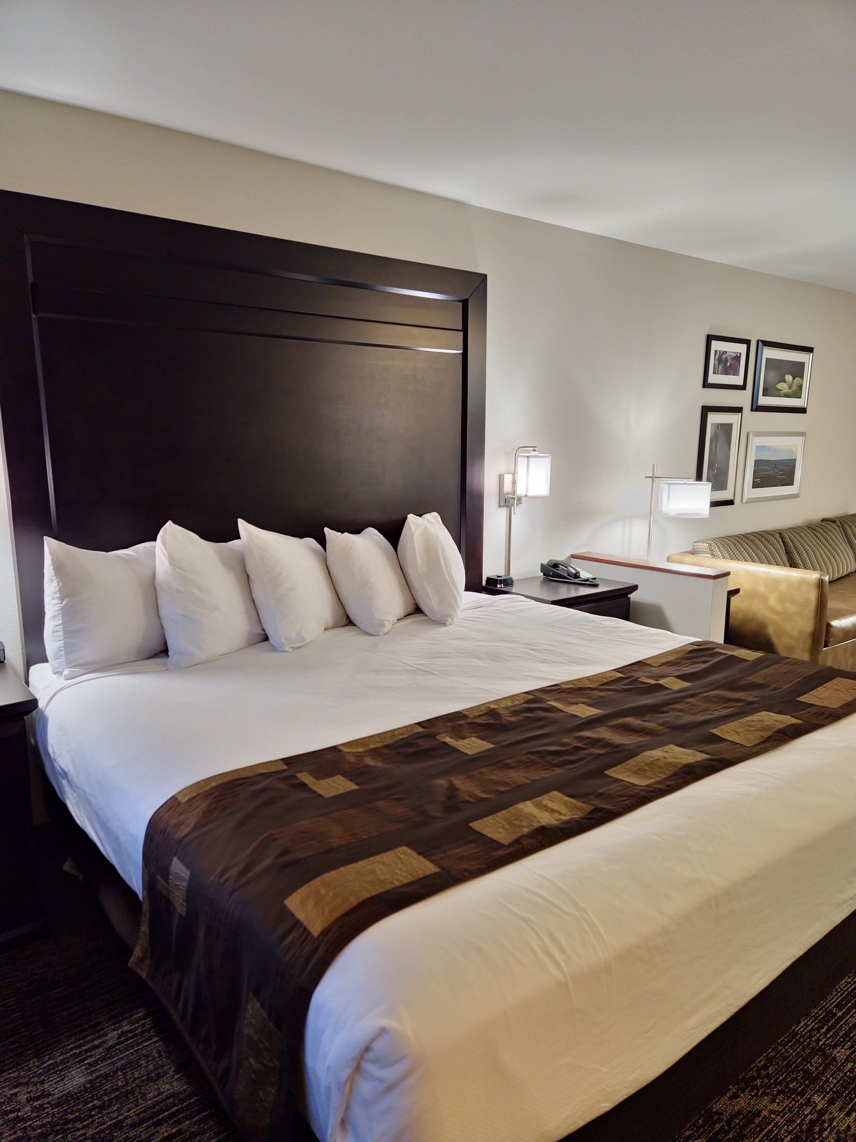 deluxe room, 1 king bed (executive king) | in-room safe, blackout curtains, iron/ironing board, free wifi