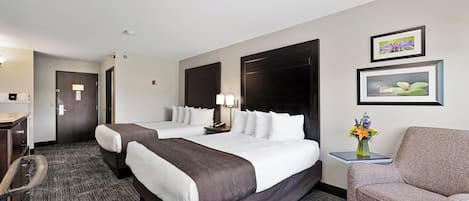 In-room safe, blackout curtains, iron/ironing board, free WiFi