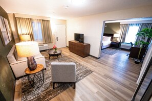 Family Room Suite | Living area | 40-inch LCD TV with premium channels