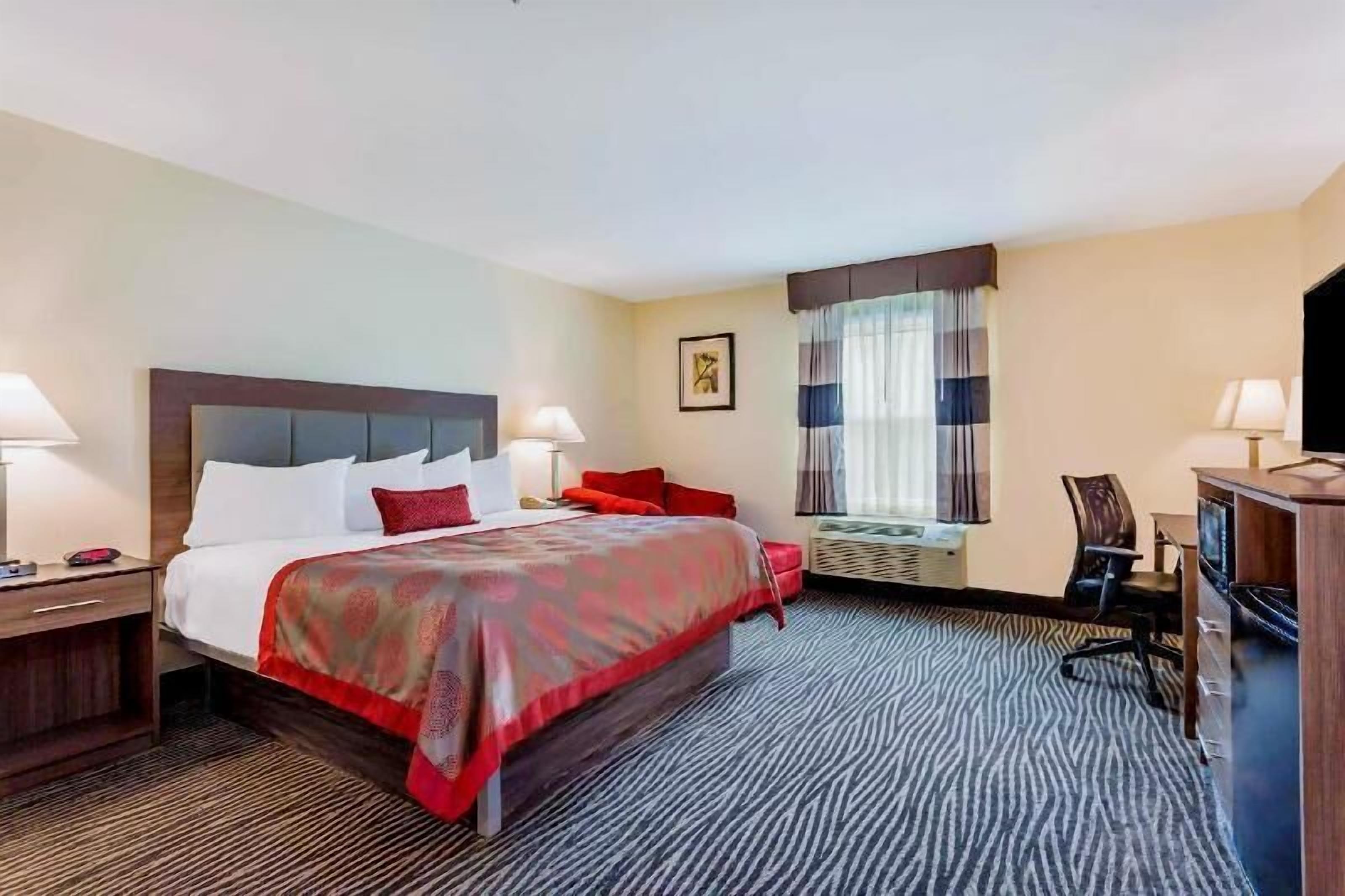 In-room safe, desk, blackout drapes, iron/ironing board