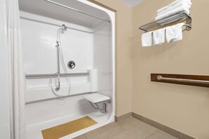 Standardzimmer, 1 King-Bett, barrierefrei | Barrierefreies Bad