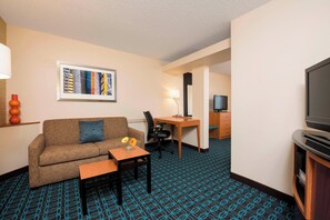 Suite, 1 habitación | Escritorio, tabla de planchar con plancha, cunas gratuitas y wifi gratis