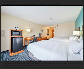 Standard Room, 2 Queen Beds, Non Smoking, Refrigerator & Microwave | Premium bedding, pillowtop beds, desk, laptop workspace - SureStay by Best Western Norman (Norman)