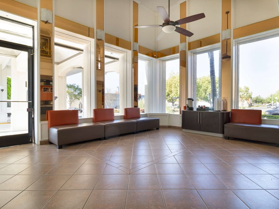 Sitzecke in der Lobby